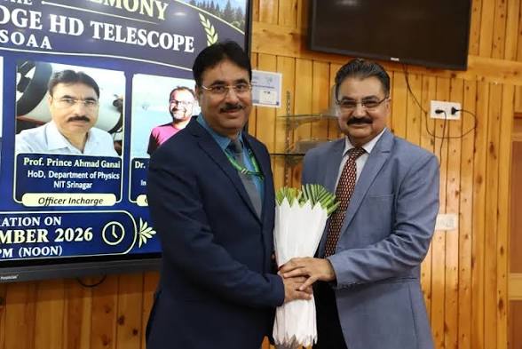 <b>NIT Srinagar establishes India's first NIT campus observatory.</b>