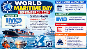 <b>World Maritime Day 2026 observed with two-year IMO theme.</b>