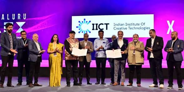 <b>IICT signs five MoUs to strengthen India’s AVGC-XR ecosystem.</b>